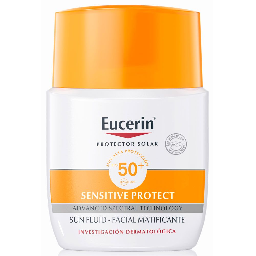 EUCERIN PROTECTOR SOLAR MATIFICANTE FLUIDO FPS 50 X 50 ML.